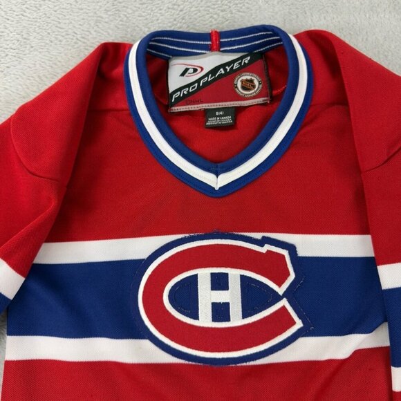 Pro Player Montreal Canadians NHL Boys Hockey Jersey Size S - Picture 4 of 13